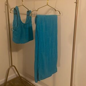 Fashion Nova Blue set sz 1x